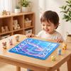 Game Night Essentials Fidget Trading Board Mat, Non-Slip Rubber 18" x 16" Portable with Markers Accept Add Reject for Toys Party Supplies