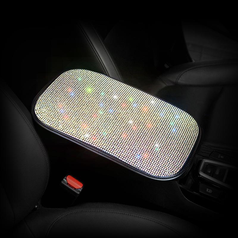 Car Headrest and Lumbar Support with Armrest Pad, Handbrake Gear Cover, Rearview Mirror Safety, and Shoulder Cover - Universal Fit.