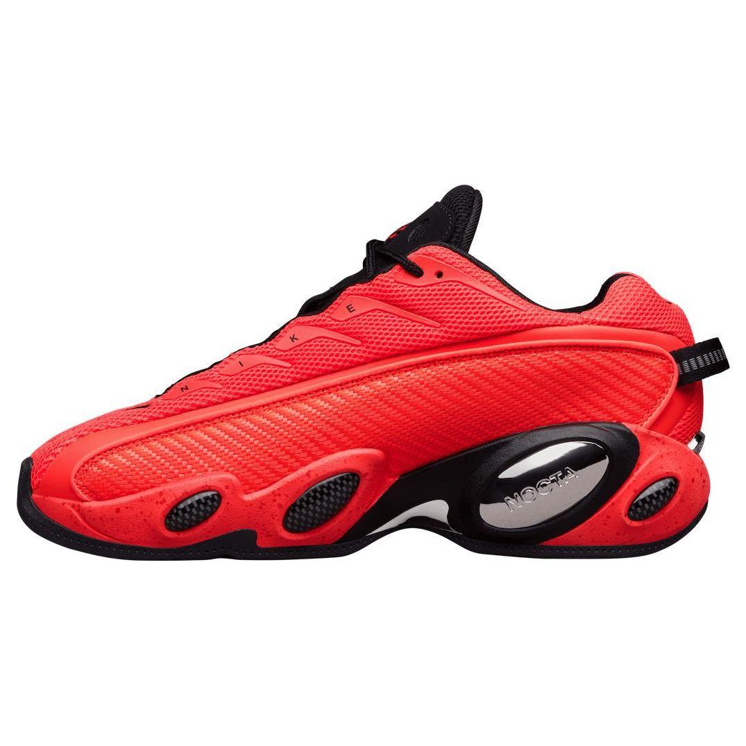 

Nike NOCTA x Glide Bright Crimson Men Sneakers Red Black Chrome DM0879-600 45