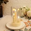 Transparent Lampshade LED Electronic Candles 3 in 1 Design Flickering LED Candles  Wedding Decor