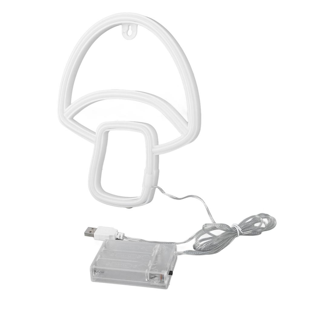 Mushroom LED Neon Light Mushroom Cute Neon Sign for Decorating Living Room Children Room Bar Game