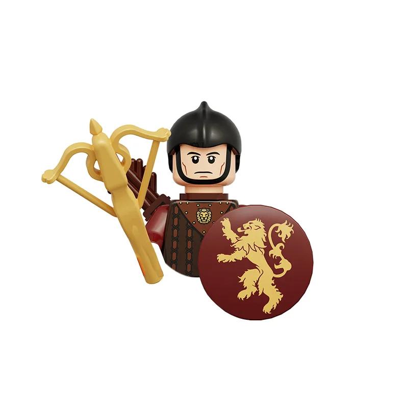 

Средневековые Древние Тяжеловооруженные Солдаты Римский Центурион Пехотинец Горнист Военные Фигурки Вооружение Модель Строительные Блоки Игрушки