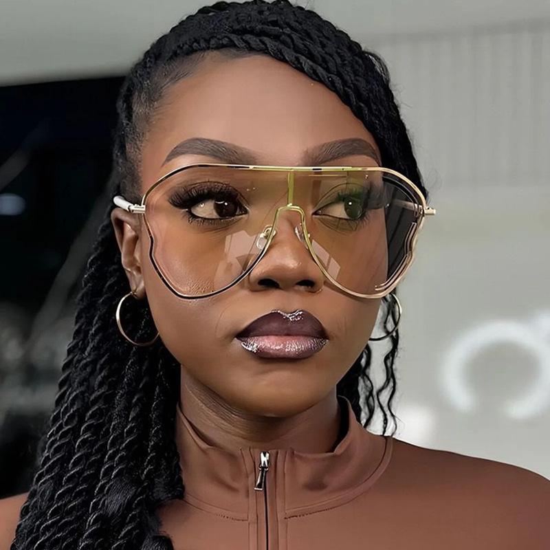 Frog Mirror New Retro Metal Sunglasses For Men And Women Fashion Personality Sunglasses Trend 98112