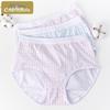 Little Nurse Women's High-Waist Pure Cotton Briefs for Elders