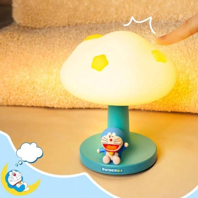 Anime Night Doraemon Light Cloud Design Bedside Room Decor For Kids Gift Friends