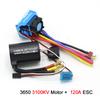 Waterproof 3650/3100KV / 3900KV / 4300KV / 5200KV Brushless Motor & 45A 60A 80A 120A ESC Combo Set for 1:10 RC Car RC Boat Part