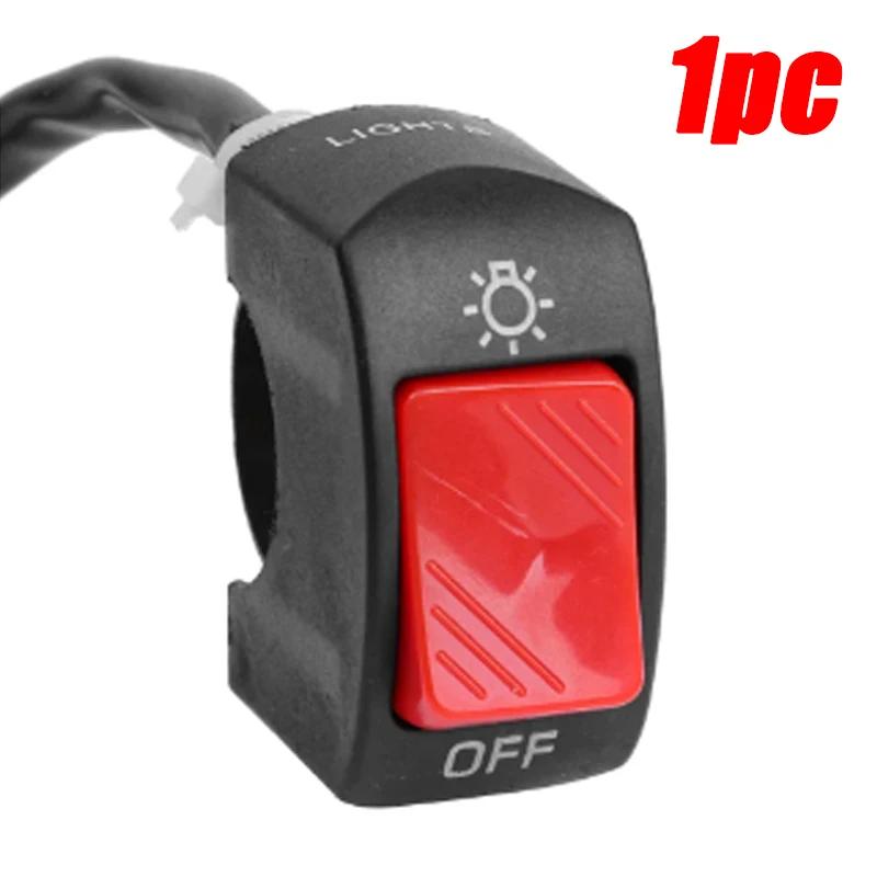 

22mm ON/OFF Motorcycle Switch Push Button Modification Button for ATV Electronic Bike Scooter Accessories
