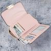 New Fashion Women Wallet Multi-card Slot Large Capacity Billfold Vintage Multi-functional Coin Purse Short Leather Small Purse