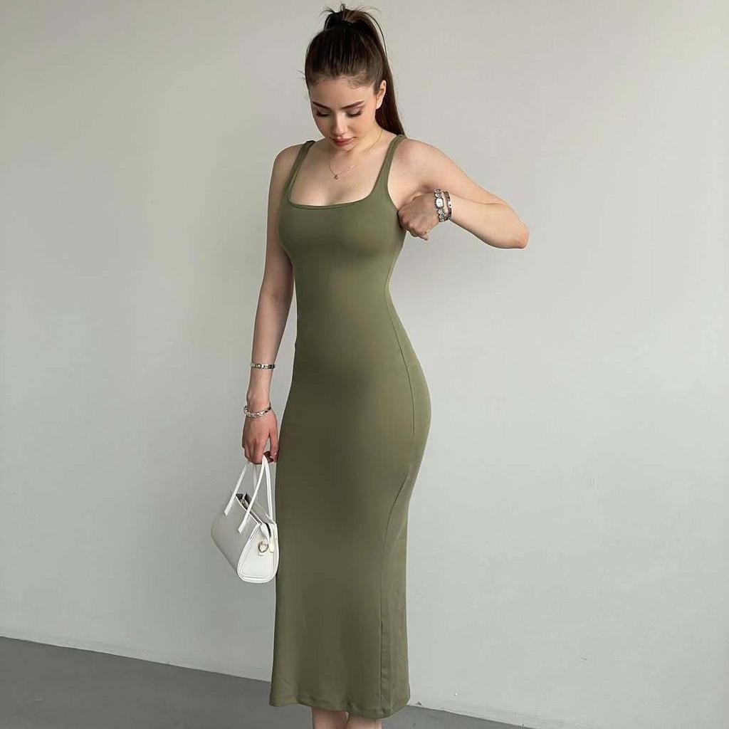 2025 Summer Sleeveless Slim-Fit Casual Dress