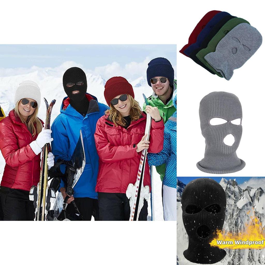 Warm And Cozy Full Face Ski Mask Winter Cap For Ultimate Cold Weather Protection
