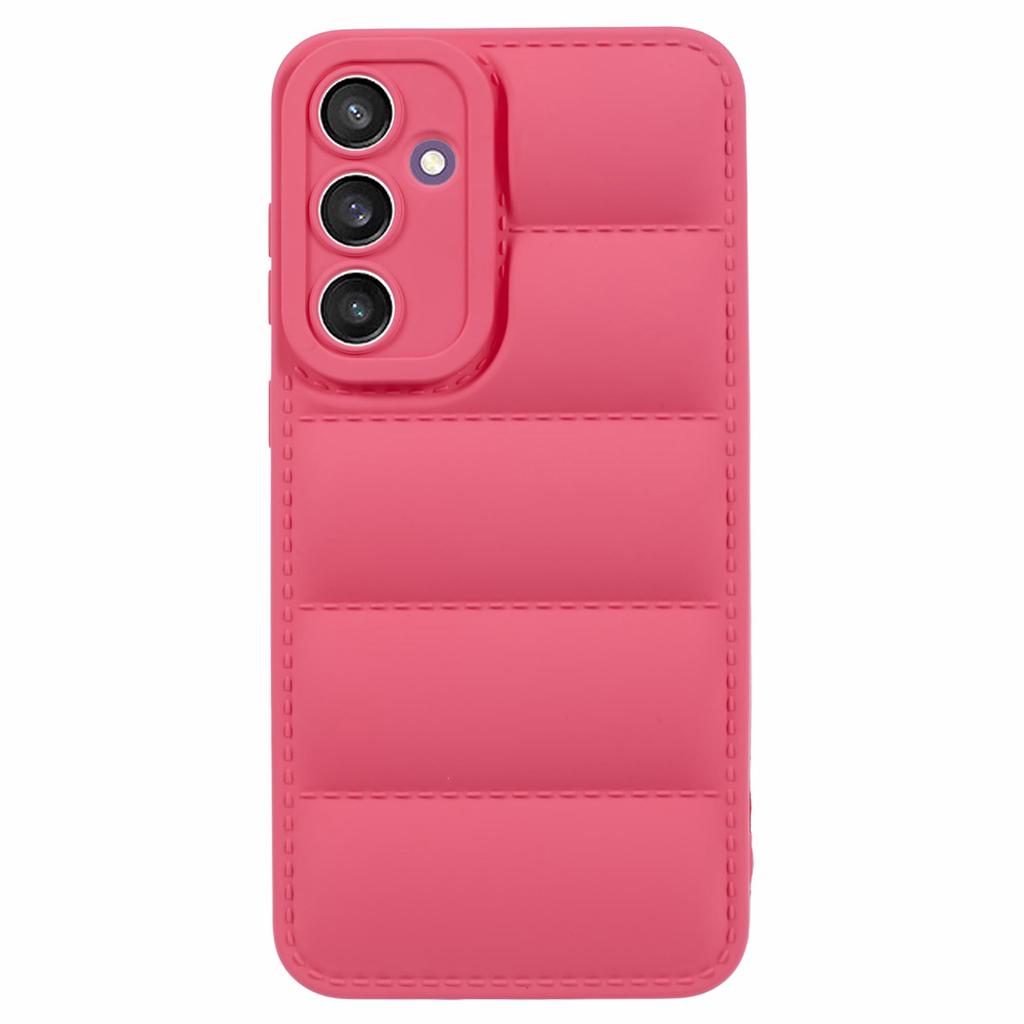 JTW Series For Samsung Galaxy S23 FE Case Down Jacket Design Rubberized Phone Back Protector