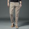 2026 New Plush/Regular High End Men'S Casual Pants Spring And Autumn Loose Straight Leg Business Pants Men'S Autumn Long Pants