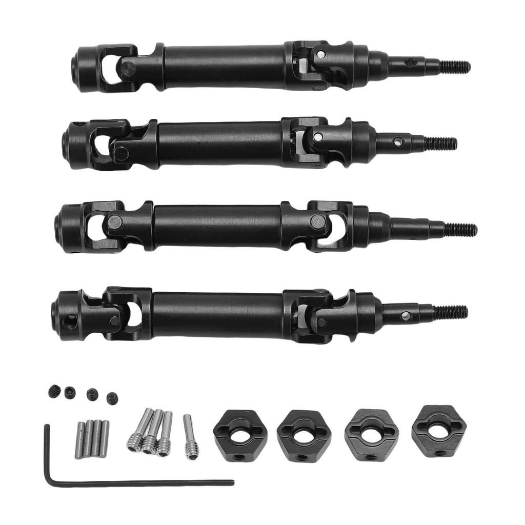 Front Rr CVD Drive Shafts Set Strong Structure Metal Replacement for   ST   1/10 4X4 Brushless Rc Car