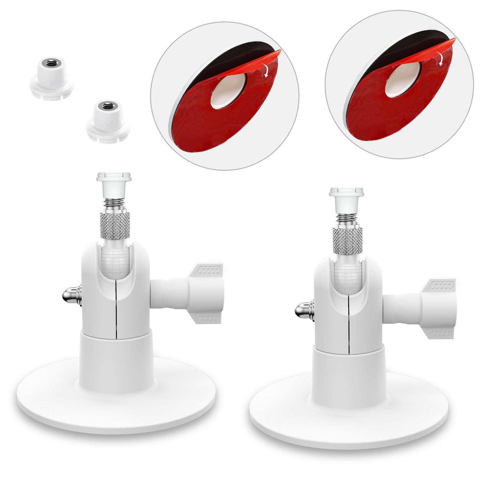 

Комплект из 2 регулируемых настенных креплений, совместимых с креплением для домашней камеры Blink Mini Blink XT XT2