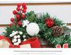 Fresh Christmas Wreath for Window and Door Display Decorations
