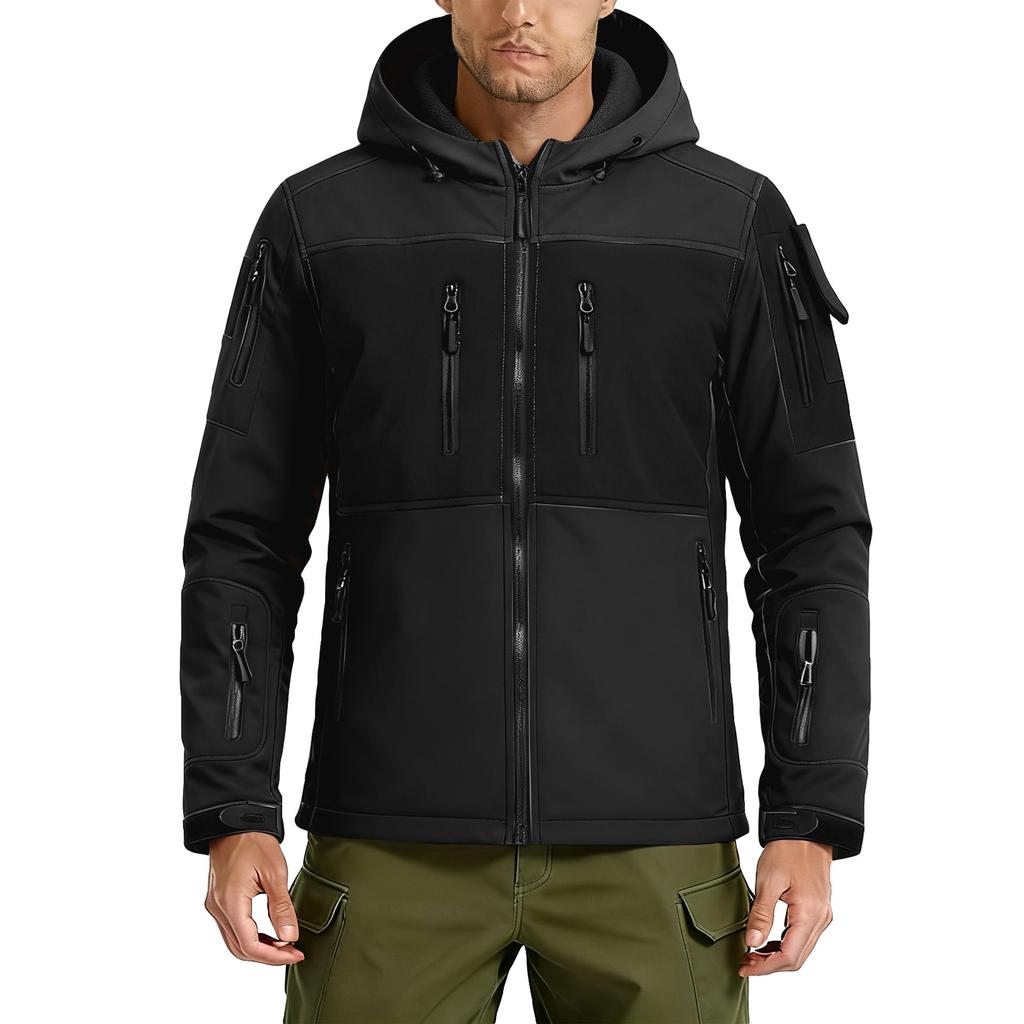 Men's Winter Colorblock Jackets Men's Fashion Trend Jackets Breathable Windproof Jackets Outdoor Sports Jackets