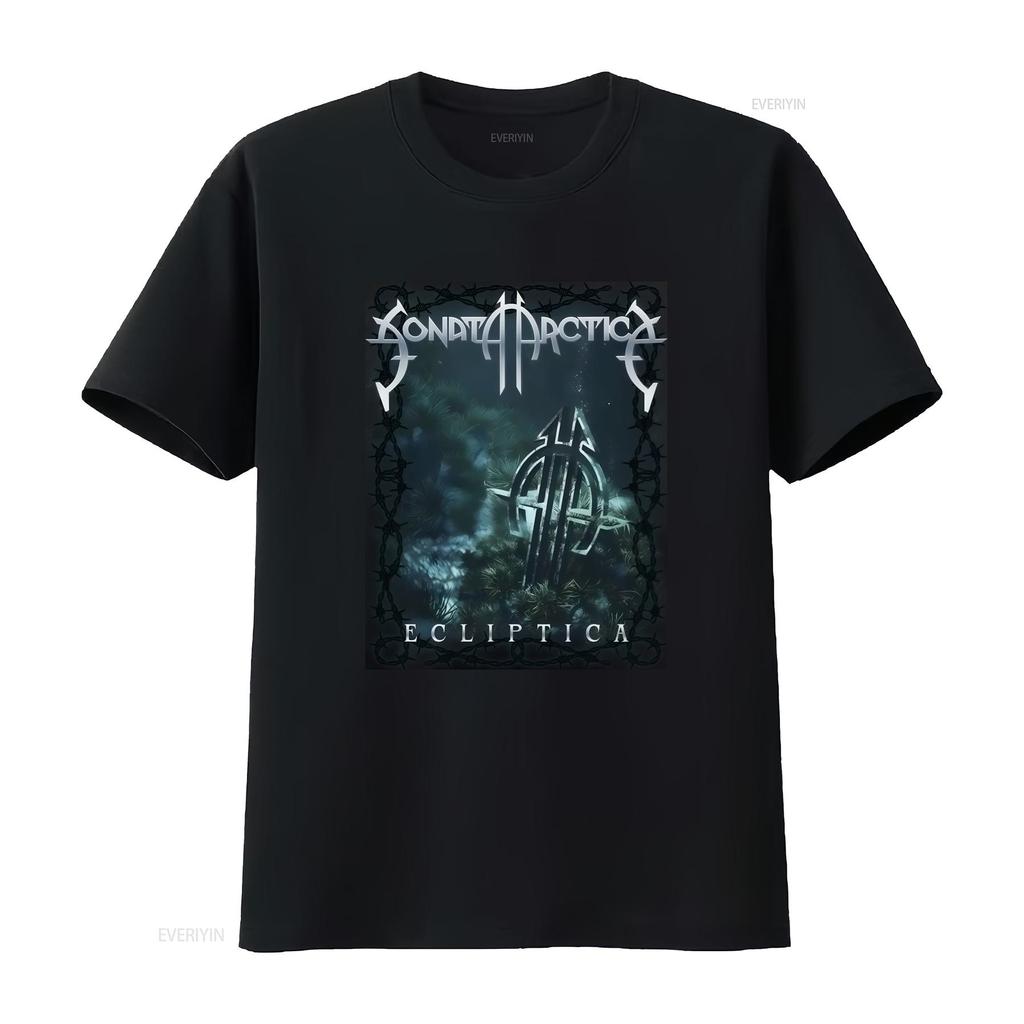 Sonata Arctica Ecliptica Music Underground Classic T Shirt Available In S 5xl Sizes Vintage Top For Everyday Wear