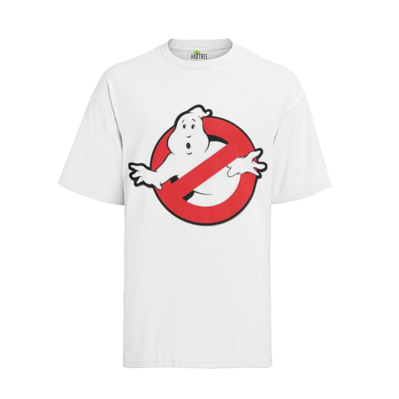 Retro Ghostbuster Geisterjäger Geister Ghost Film T-Shirt Mens Womens Tees Top Herren Baumwolle 2XL
