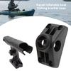 360 Degree Rotating Mounting Base Kayak Fishing Poles Holder Mount Bracket Universals Kayak Fishing Accessories