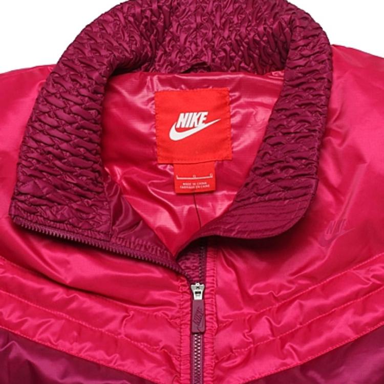 Nike Down Vests Women's Purple Stand Collar Moderate Other 541415-691