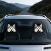 Housse d'appuie-tête avec impression de tête de Husky, Ajustement serré élastique, Housse d'appuie-tête pour siège de voiture avant et arrière
