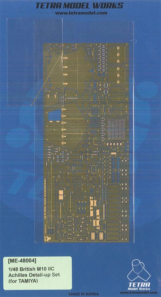 Tetra Model ME Series British Tank Destroyer M10 IIC Achilles T Plastic Model Parts ME4804 1/48 (for Company)