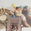 8pcs Lovely Irregular Polygon Magnetic Refrigerator Magnets Office Whiteboard Message Home Decoration