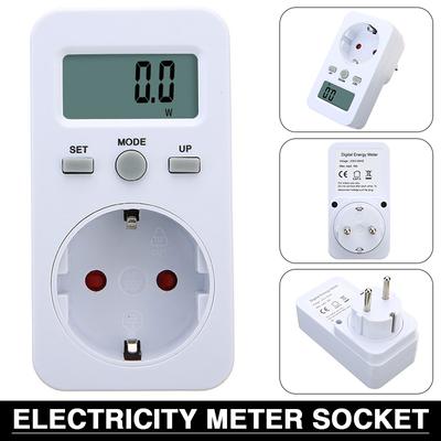 Digital Wattmeter Energy Meter Power Consumption Electricity Socket Outlet
