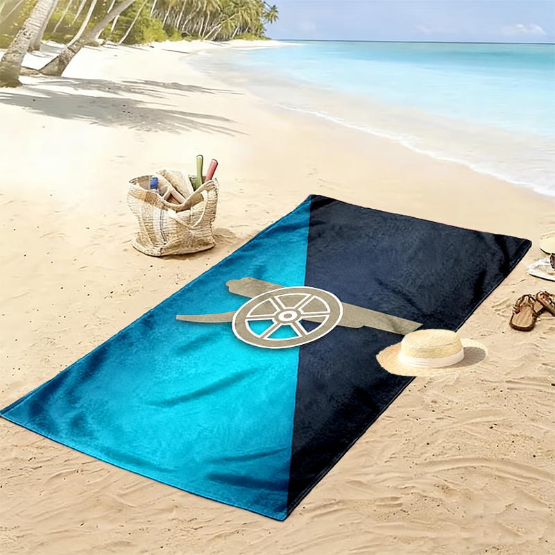 Asciugamano da Spiaggia del Club di Calcio Perfetto per Viaggi, Attività all'Aperto, Nuoto, Campeggio, Escursionismo