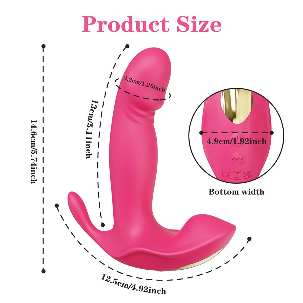 APP Control Wearable Panties Vibrator for Women Clitoris Stimulator Wiggle G-Spot Vibrator Female Masturbator Sex Toy for Women