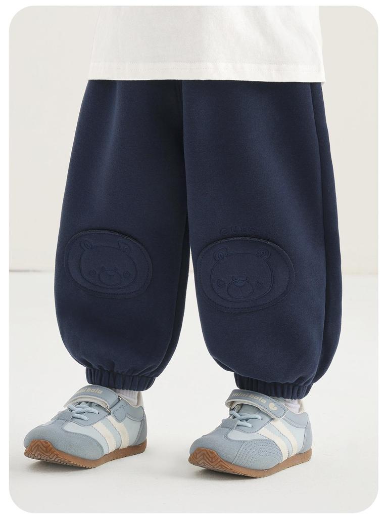 Kaka Panda Children's Spring Casual Pants - Boys' & Girls' Trendy Long Toddler Pants