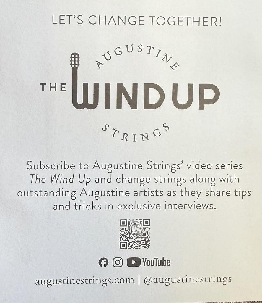 AUGUSTINE Klassische Gitarrensaiten Schwarzes Set