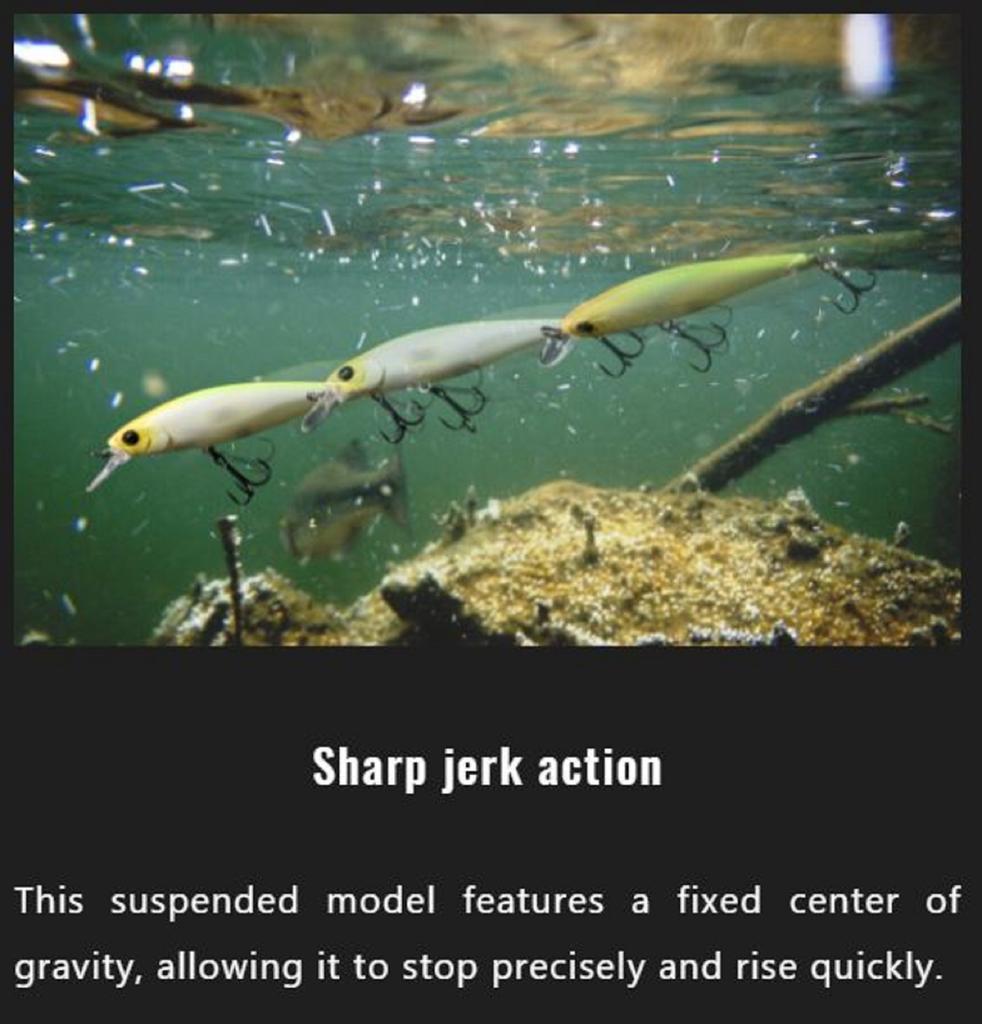 Jackall Squad Minnow 65SP Suspend Lure HL Perch (2249)