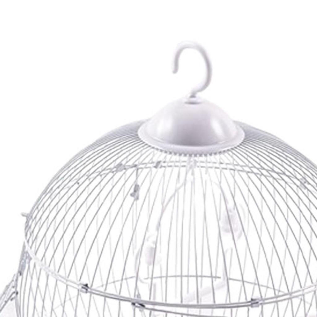 Hanging Cage Indoor Accessories with Food Bowl Dometop Cage Parrot Stand Cage for Budgies Parrot Parakeets Finches Lovebirds
