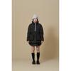 BBC EARTH W Teddy String Middle doWn Jacket  Black 