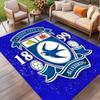 Cardiff City FC Print Rug, Washable Floor Carpet, For Entryway Dorm Laundry Room Office Study, Home Decor Birthday Christmas Gift