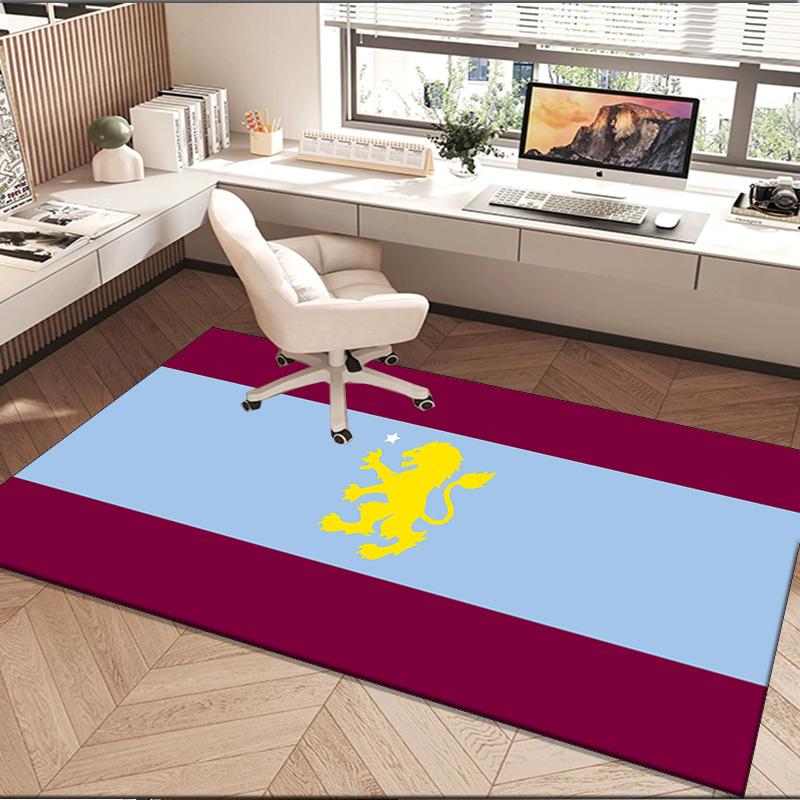 1PC Rug Football Villa Design Carpet, Chair Rug,Area Rug for Office Bedroom Living Rooms Bedroom, Doormat Decor Christmas Fan Gifts