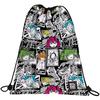 Sac Scolaire - GRAFOPLÁS - Yuku - Noir - 47x36cm - Design Bits&Bobs Pop Up