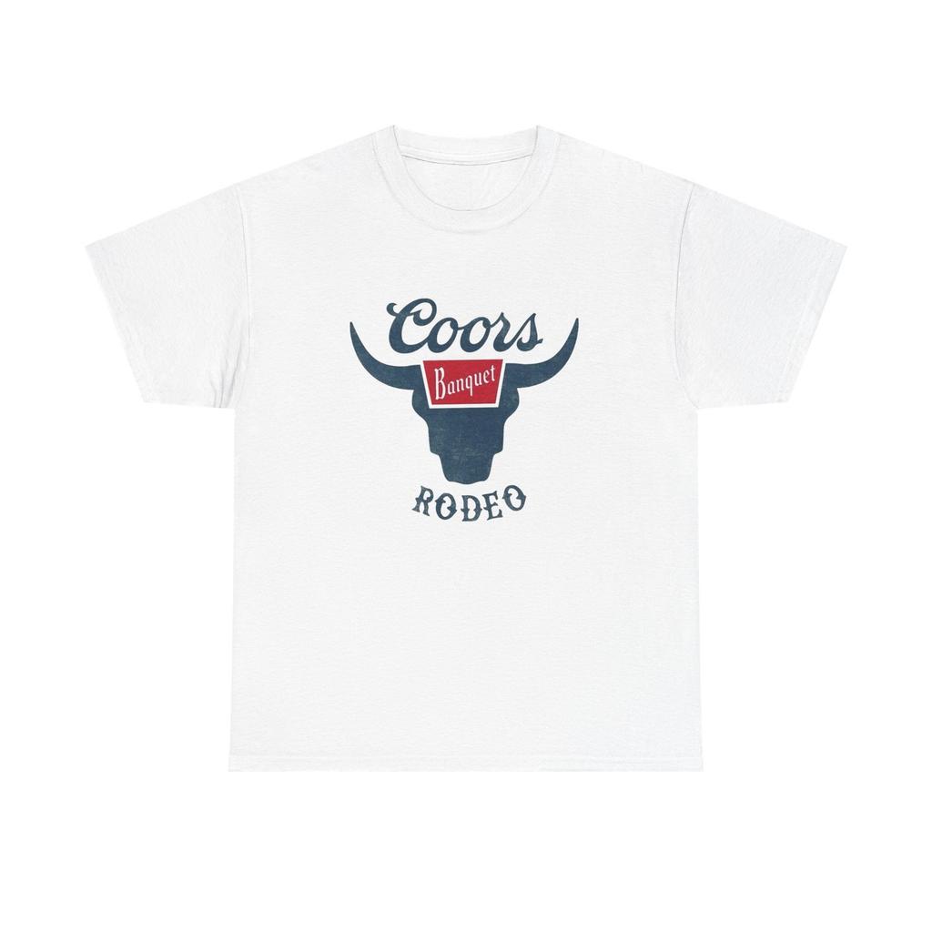 Coors Rodeo Vintage Beer Graphic T Shirt ALL SIZES Tee Unisex Heavy Cotton