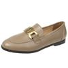 Women Flat Shoes Spring Fashion Brand Chain Women Slip On Loafers Shoes Flat Heel Casual British Style Oxford Shoes Plus Size
