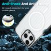 For iPhone 13 Pro Case Compatible with MagSafe PC+TPU Phone Cover Built-In Lens Kickstand