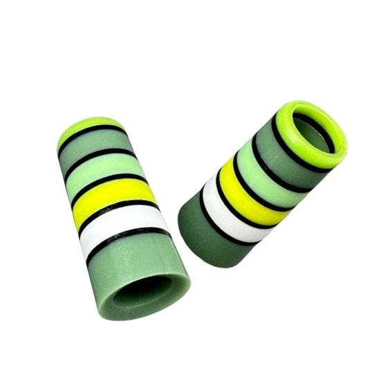 Golf Iron Ferrules Colorful Multi-Ring Golfing Club Ferrules Sleeve for 0.355Inch Taper Tip Iron Wedge