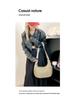 Women's Versatile Nylon Crossbody Bag – Large Capacity, Stylish Single Shoulder Commuting Bag.