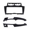 Car Fascia 2DIN Radio Stereo Dash CD Frame Panel Replacement for Yaris Vitz Platz 2005‑2011Black