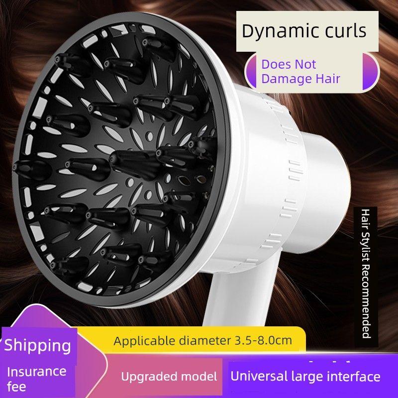 Hair Dryer Attachment for Curling, Universal Wool Curling Tool, Dryer Cover