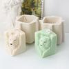 3D Animal Shaped Candle Mold Aromatherapy Soap Mould Resin Epoxy Mould Plaster Ornament for Birthdays and Festivals