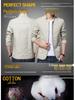 European Autumn Stand-Collar Washed Jacket - Always in Stock