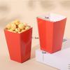 5x7x11.5cm Paper Candy Cartons Popcorn Box Party Supplies Pure Popcorn Boxes Snacks Food Tub Wedding Kids Birthday Supplies Disposable Dinnerware