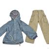 1/6 Figure Coat Pant Set Doll Clothes Miniature Uniform for 12 inch Body