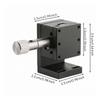 Fine Tuning Manual Sliding Stage | Compact, Table with Dovetail Guide